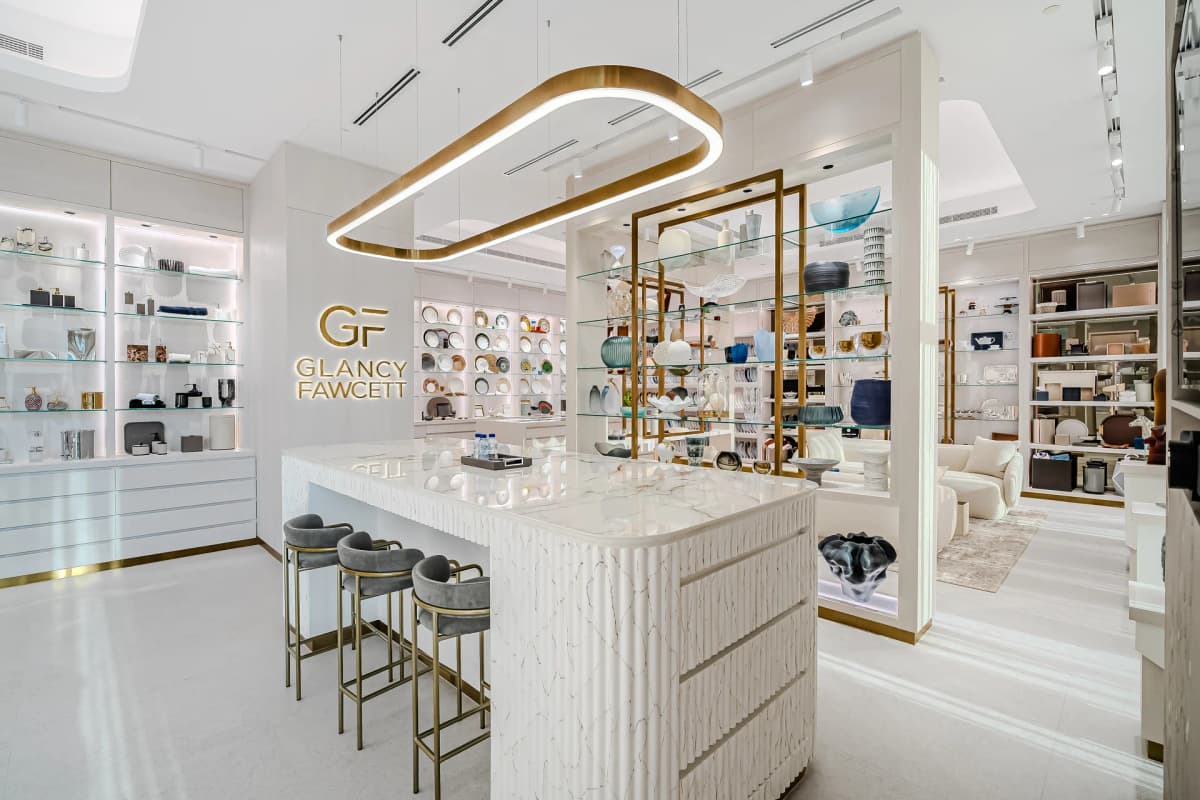 Glancy Fawcett's Abu Dhabi Showroom