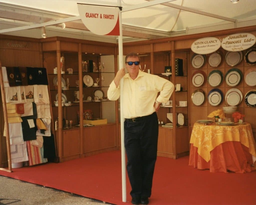 Kevin Glancy at Monaco Yacht Show